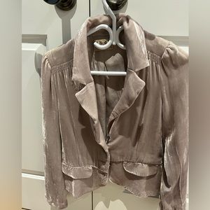 Juicy couture velvet blazer